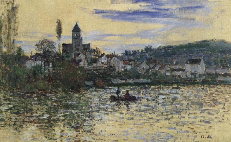 The Seine at Vetheuil, Claude Monet